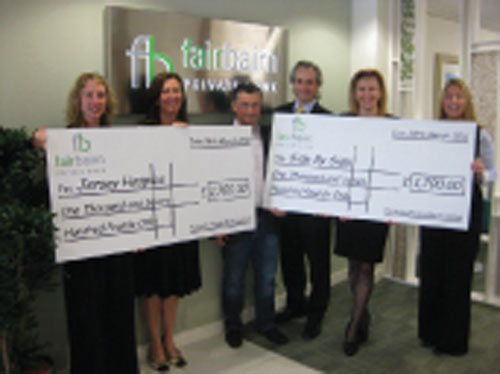 Fairbairn Private Bank Staff Raise £6,800 for Charity