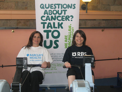 Row the distance with Macmillan Jersey for people affected by cancer