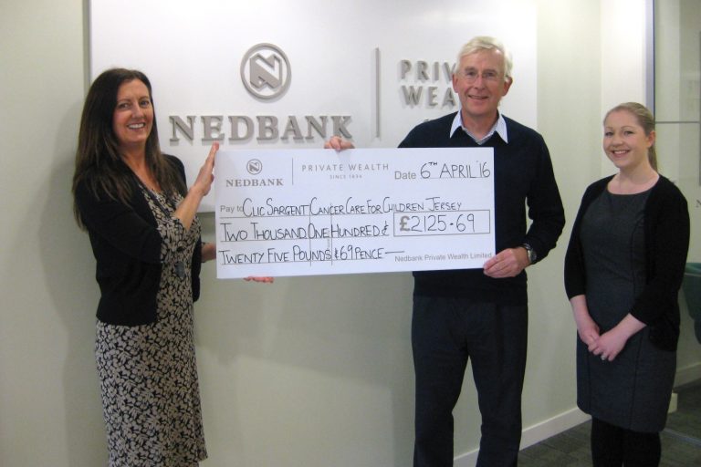 Nedbank’s charity given is up..